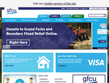 Tablet Screenshot of gfcu.com